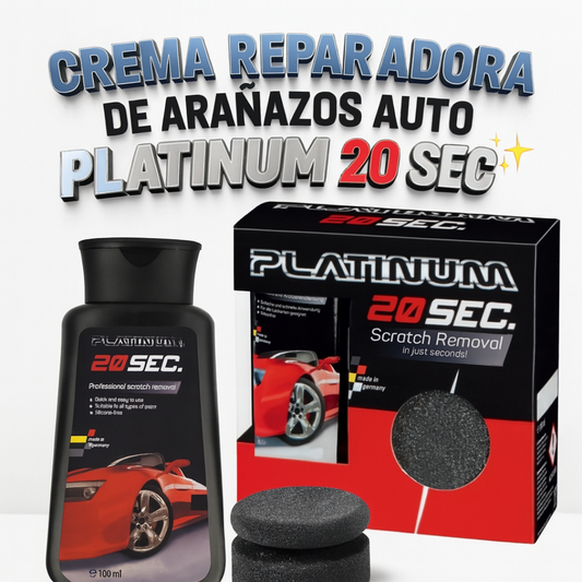 Crema Reparadora De Arañazos Auto 20 sec