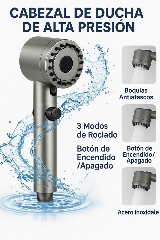 Cabezal de ducha masajeador Winner