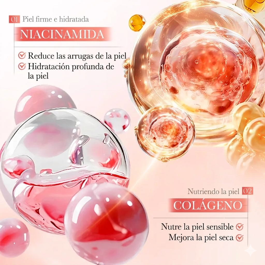 Pack Sérum+Crema Nicotinamida Colágeno