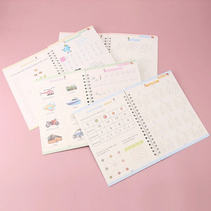 HappyHands™ cuadernos mágicos de caligrafía reutilizables