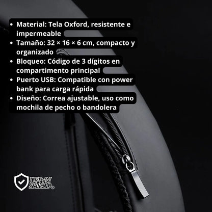 UrbanShield® | Mochila antirrobo