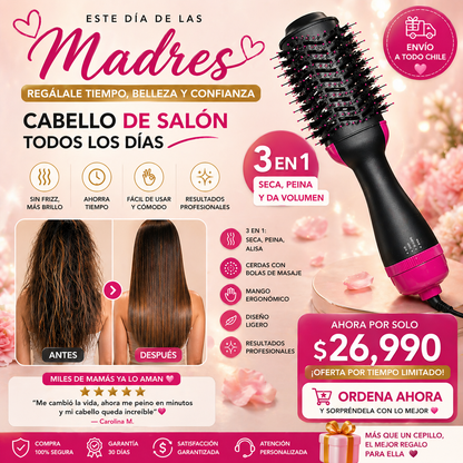 Styli Rush™Cepillo Alisador 3 en 1