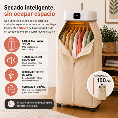 DryNest™   Secadora Ropa Portátil