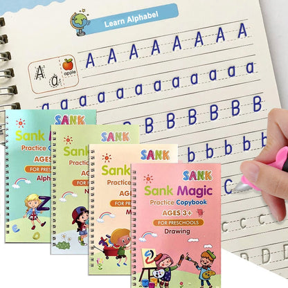 HappyHands™ cuadernos mágicos de caligrafía reutilizables